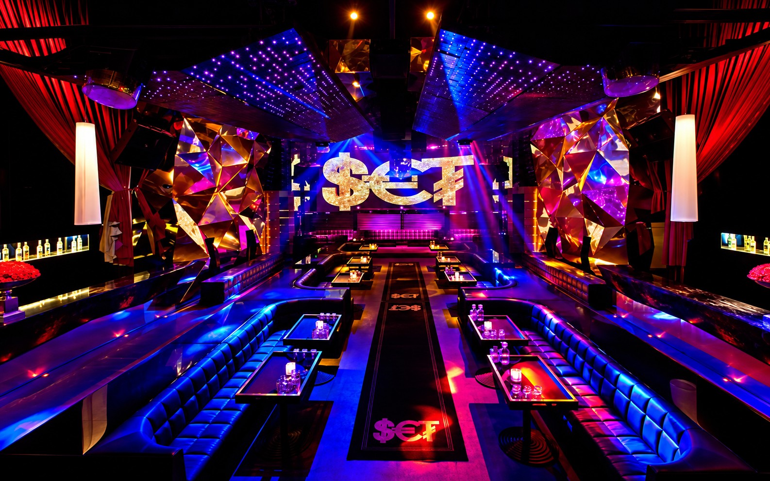 SET nightclub interior
