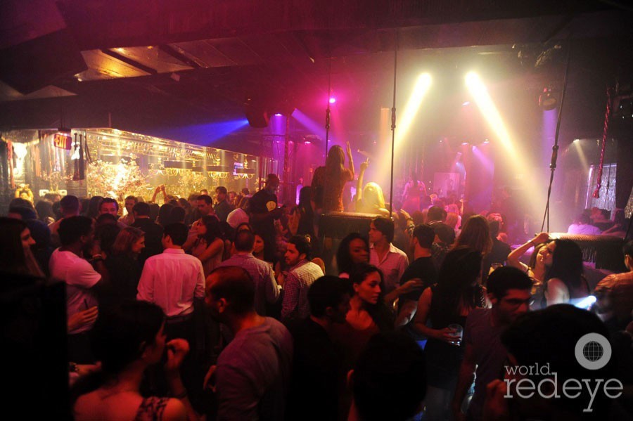 Crowd at Mokai Nightclub